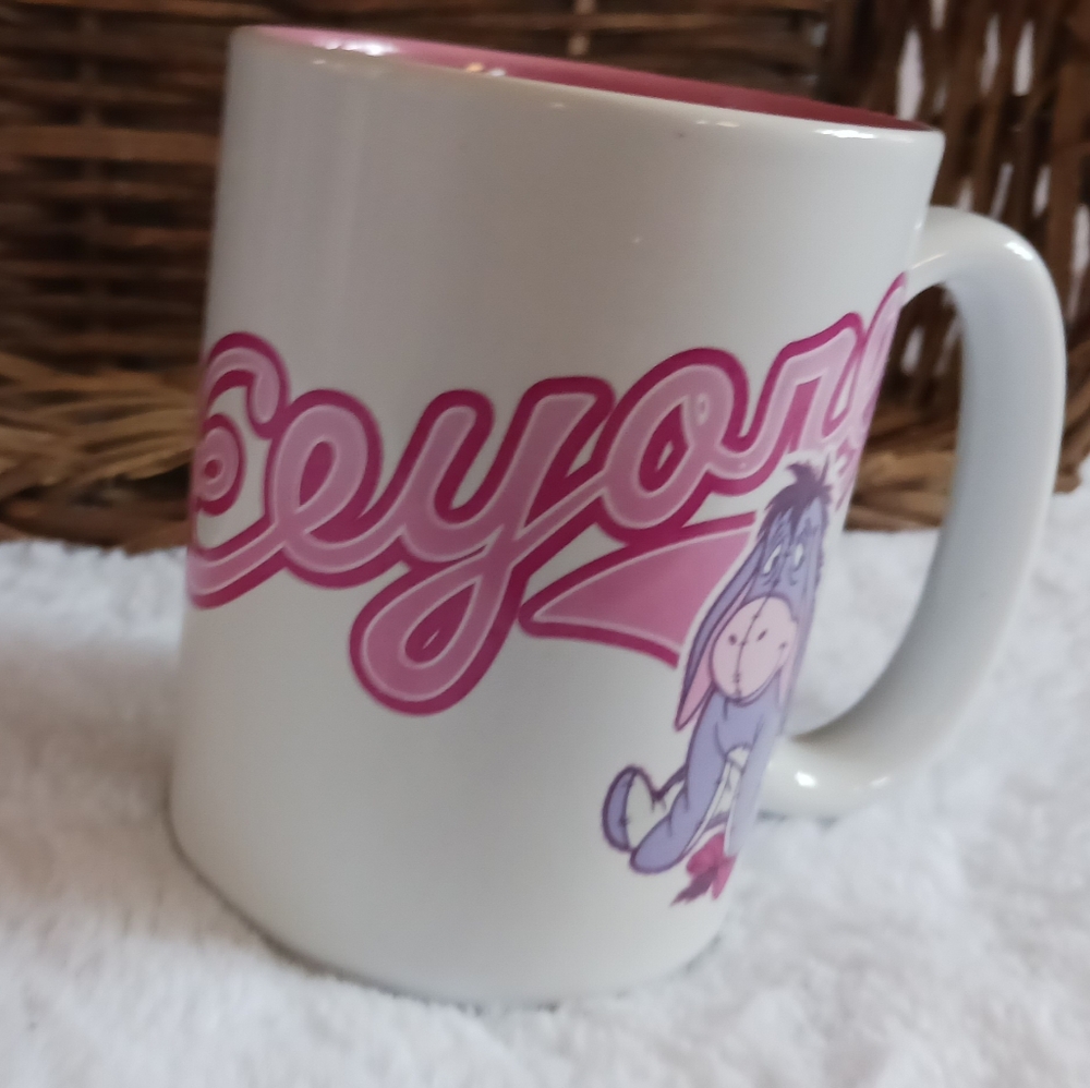 EUC Disney Store Eeyore Coffee Cup Mugs 109